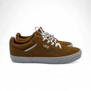 Vans Off The Wall Low Brown Suede White Shoe Sneaker 507452 US Mens Size 13